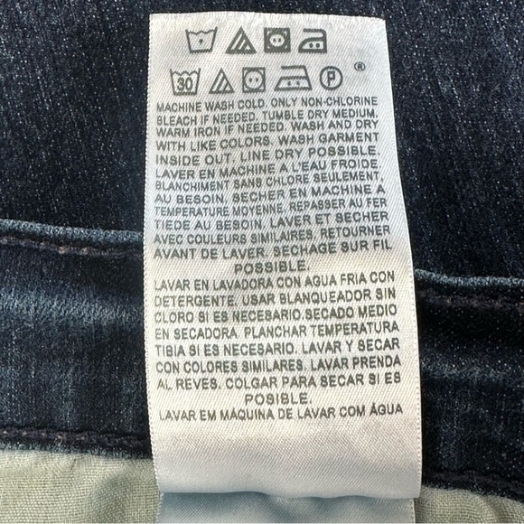 DENIZEN from LEVI’S Curvy Boot Cut Denim Jeans Size 10 - Picture 12 of 14